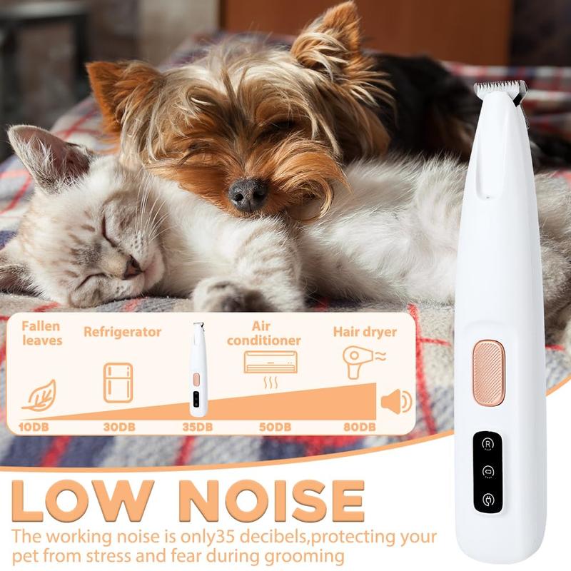 Rechargeable Pet Hair Trimmer Kit