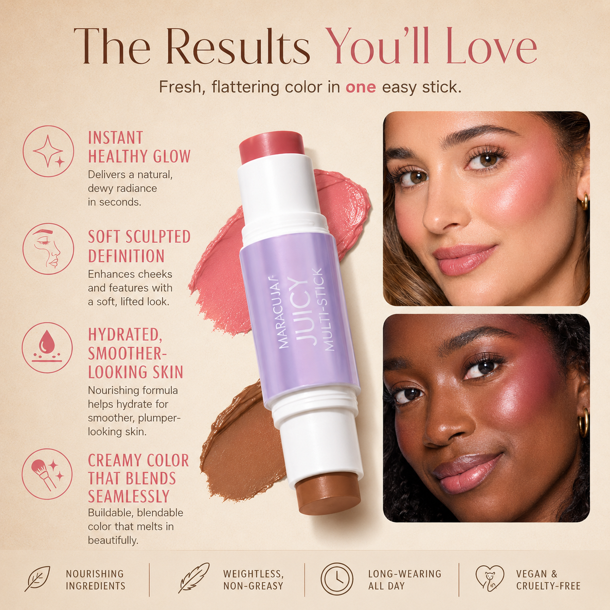 Multifunctional Makeup Stick