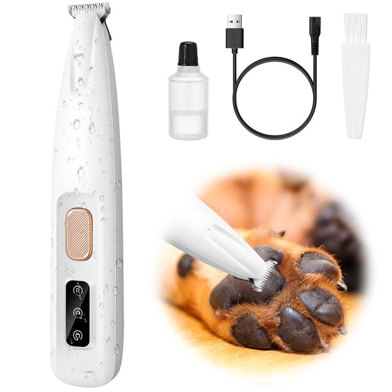 Rechargeable Pet Hair Trimmer Kit