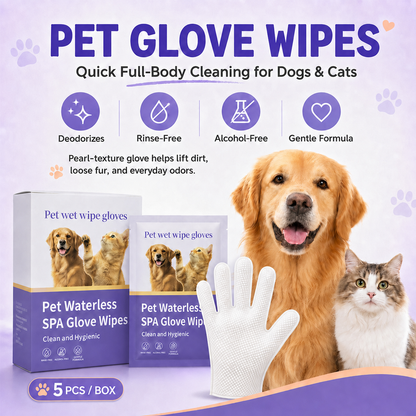 Pet Cleaning Gloves