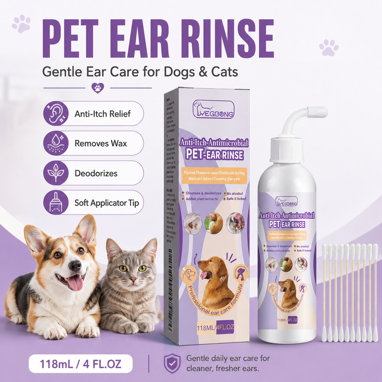 Gentle Pet Ear Wash