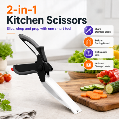 2-in-1 Kitchen Scissors