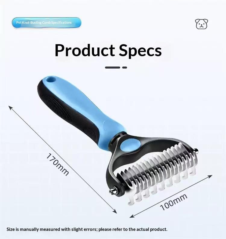2-IN-1 DEMATTING & DESHEDDING