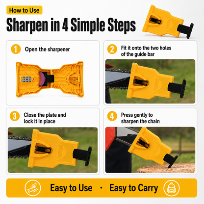 Portable Teeth Chainsaw Sharpener