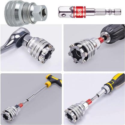Multi-Function Universal Socket Wrench Tool Set