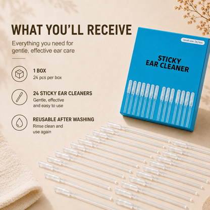 Reusable Sticky Ear Cleaning Stick