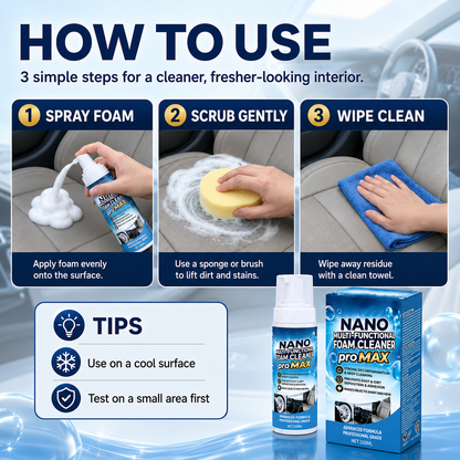 Multi-functional Foam Cleaner