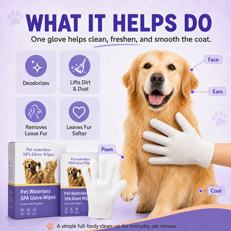 Pet Cleaning Gloves