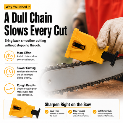 Portable Teeth Chainsaw Sharpener