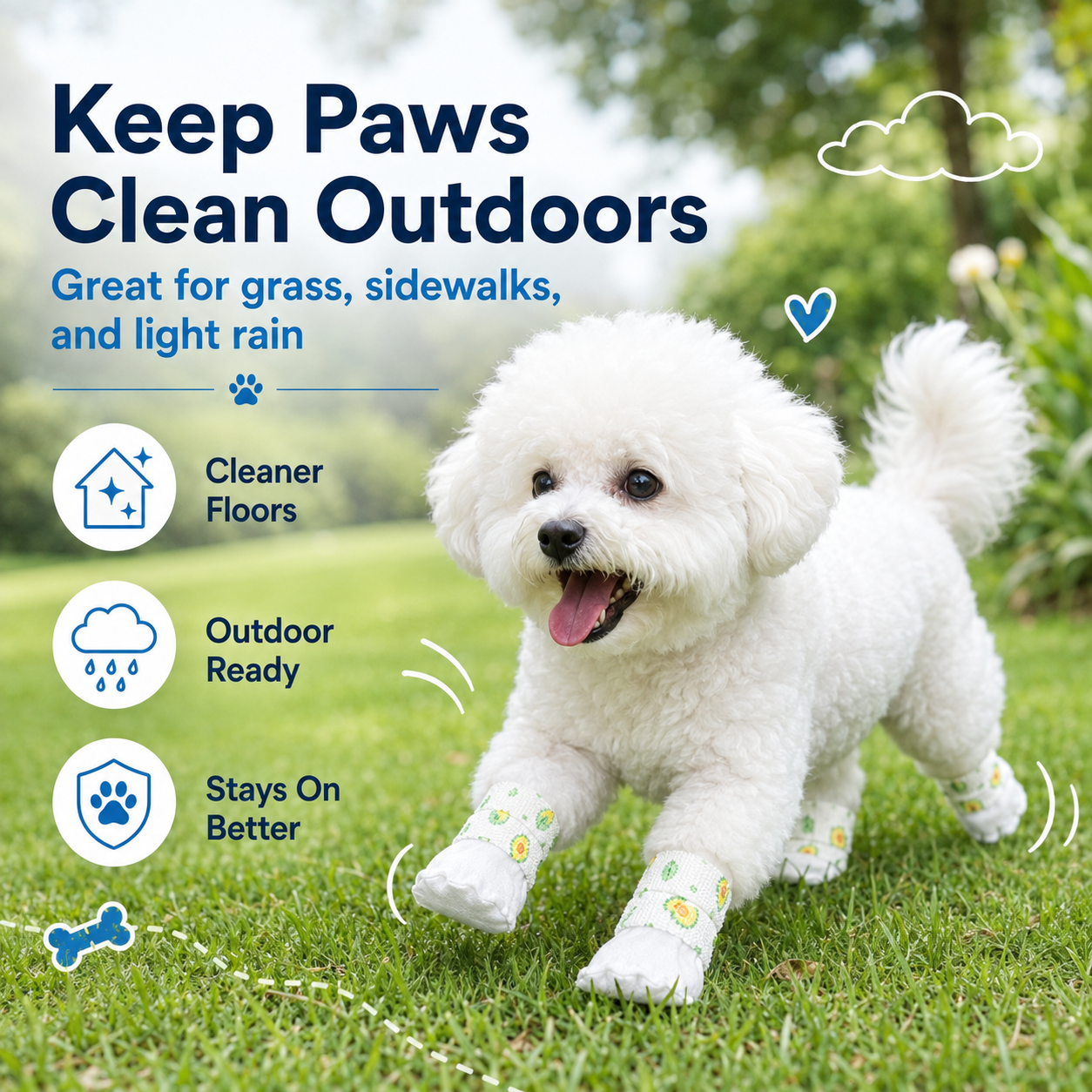 Disposable Waterproof Dog Paw Covers