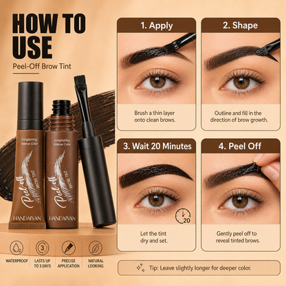 Peel-Off Brow Tint
