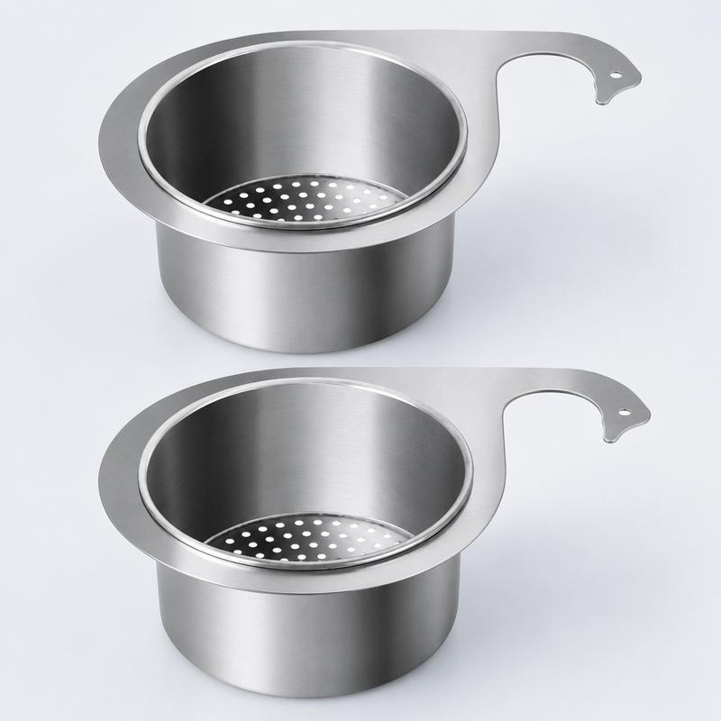 Stainless Steel Swan-Shaped Sink Drain Basket
