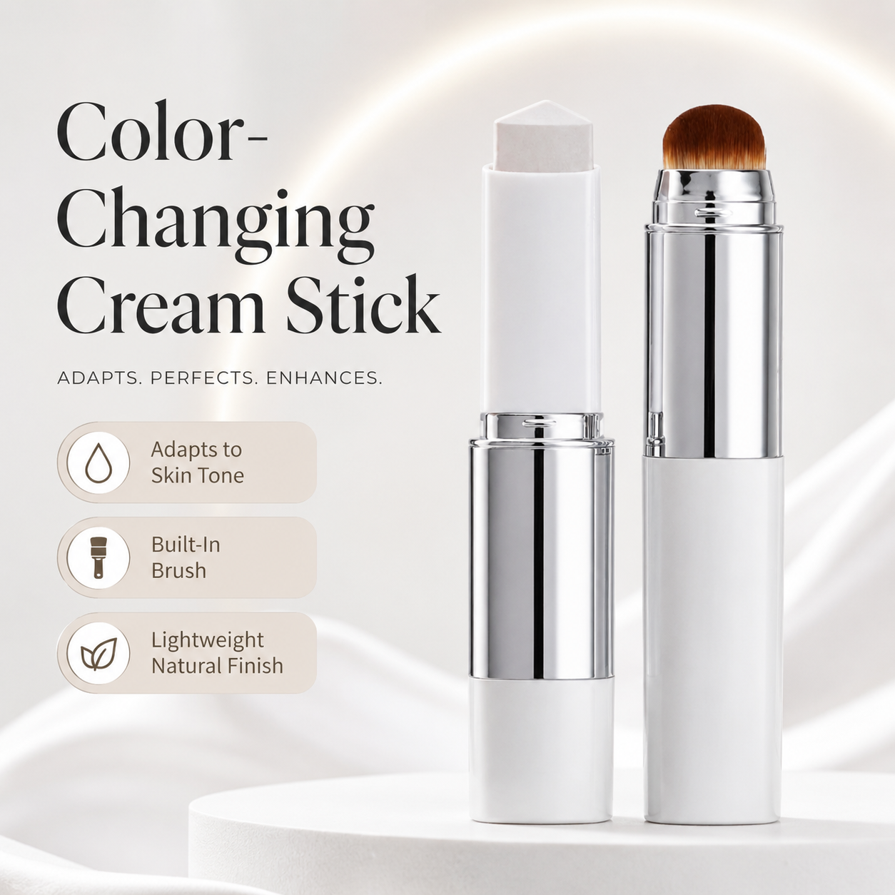 Color-Changing Foundation Stick
