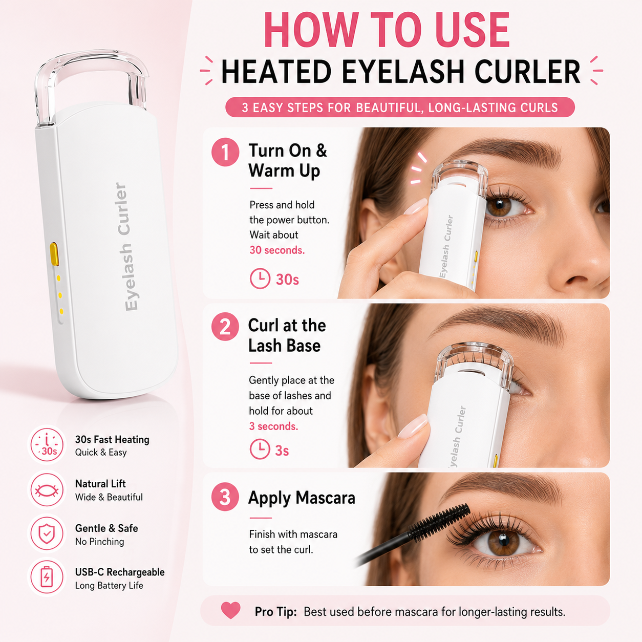 Thermal Eyelash Curler