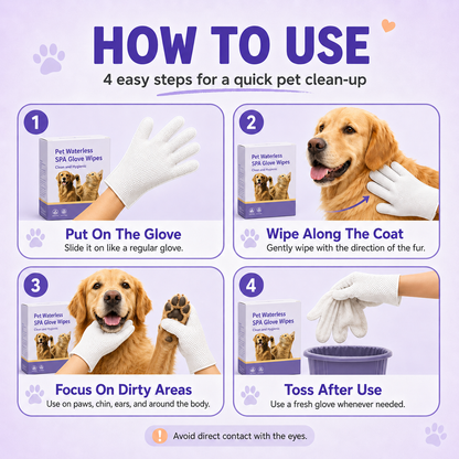 Pet Cleaning Gloves
