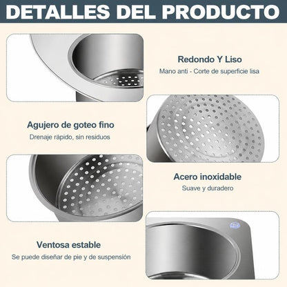 Stainless Steel Swan-Shaped Sink Drain Basket