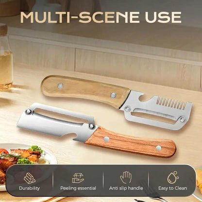 5-in-1 Stainless Steel Peeler Set