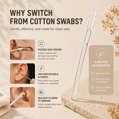 Reusable Sticky Ear Cleaning Stick