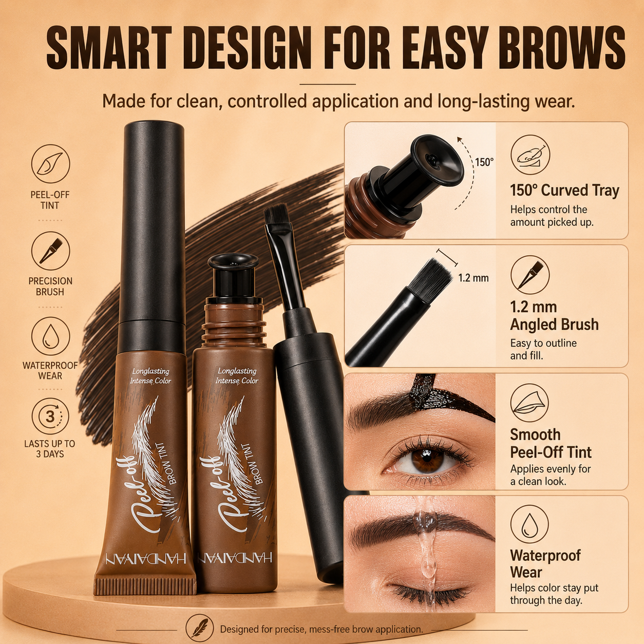 Peel-Off Brow Tint