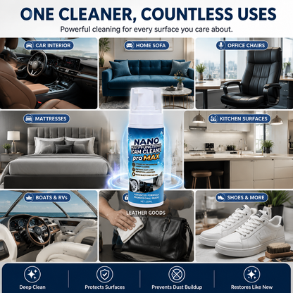 Multi-functional Foam Cleaner