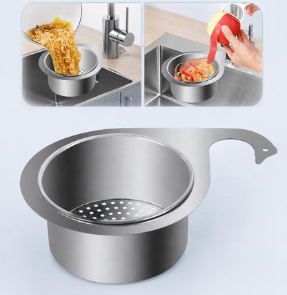 Stainless Steel Swan-Shaped Sink Drain Basket