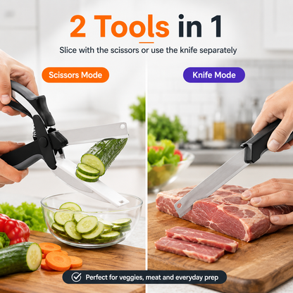 2-in-1 Kitchen Scissors