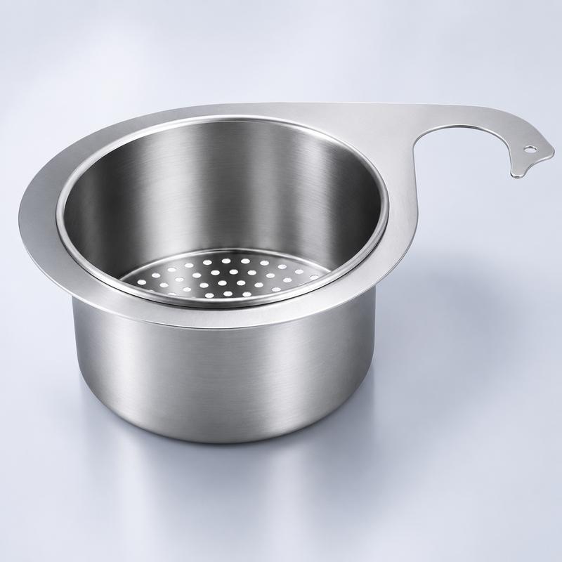 Stainless Steel Swan-Shaped Sink Drain Basket