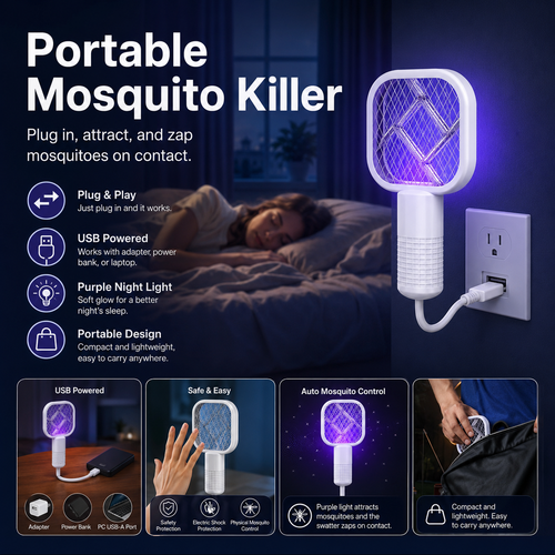 Mini Portable Mosquito Zapper