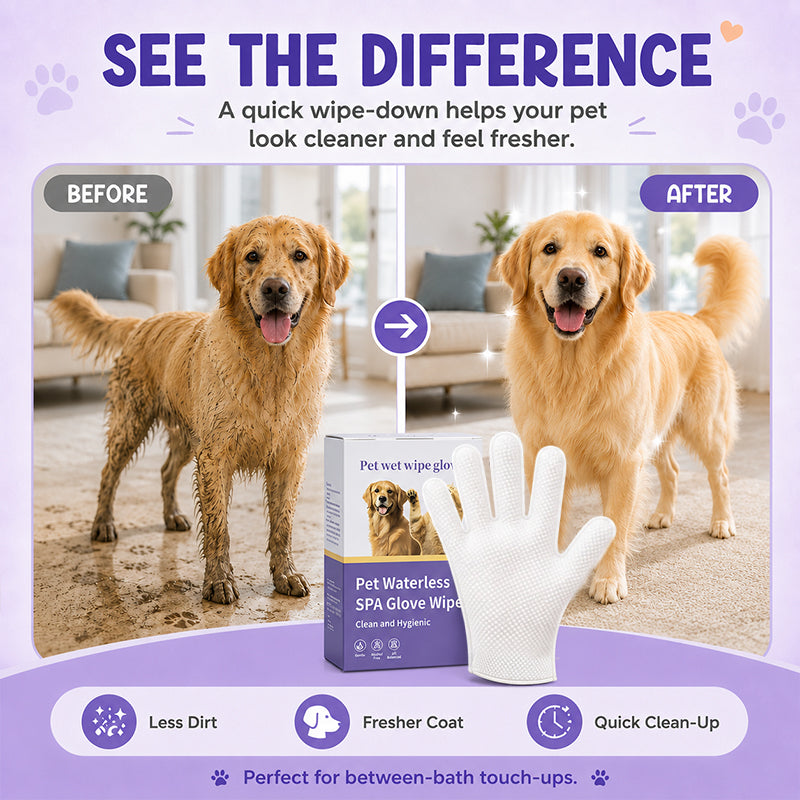 Pet Cleaning Gloves