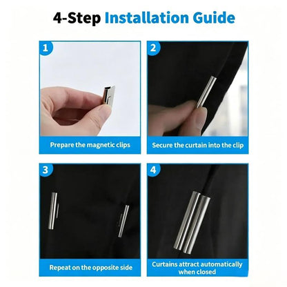 Magnetic Curtain Clips