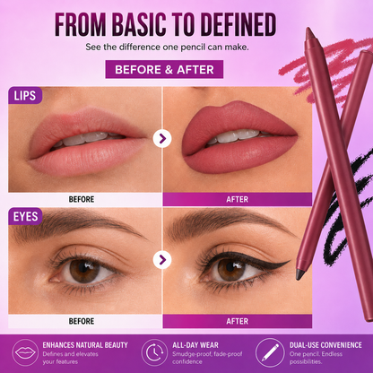 12 Color Eyeliner Pencil