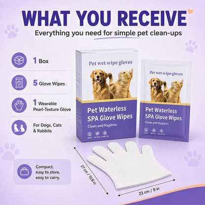 Pet Cleaning Gloves