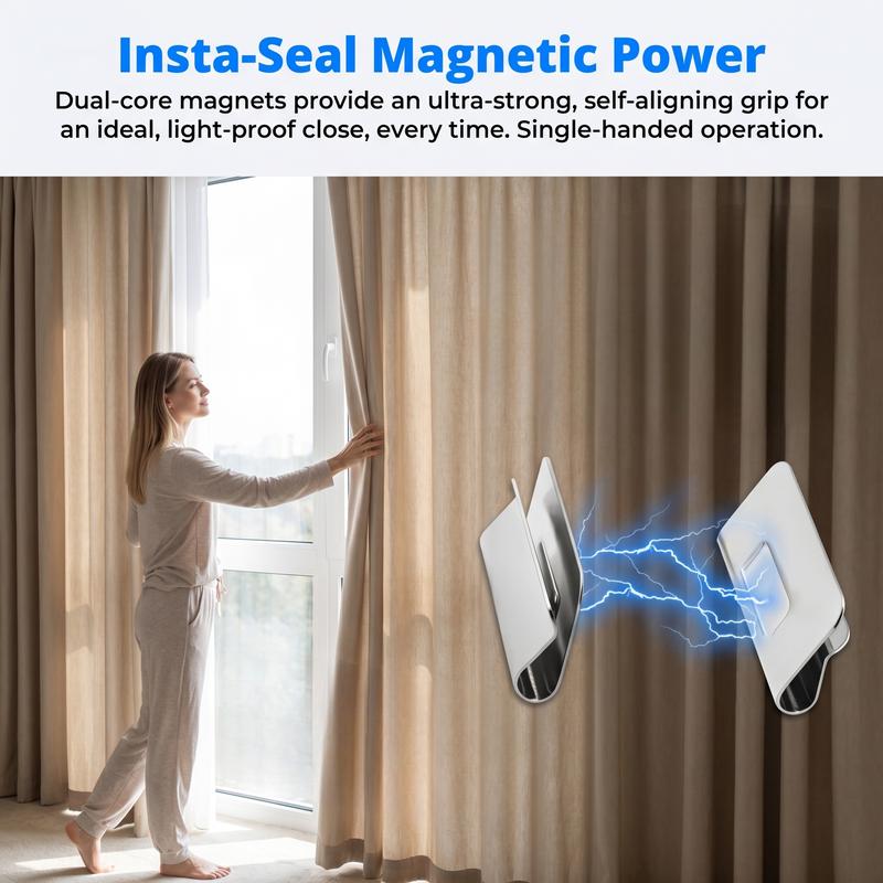 Magnetic Curtain Clips