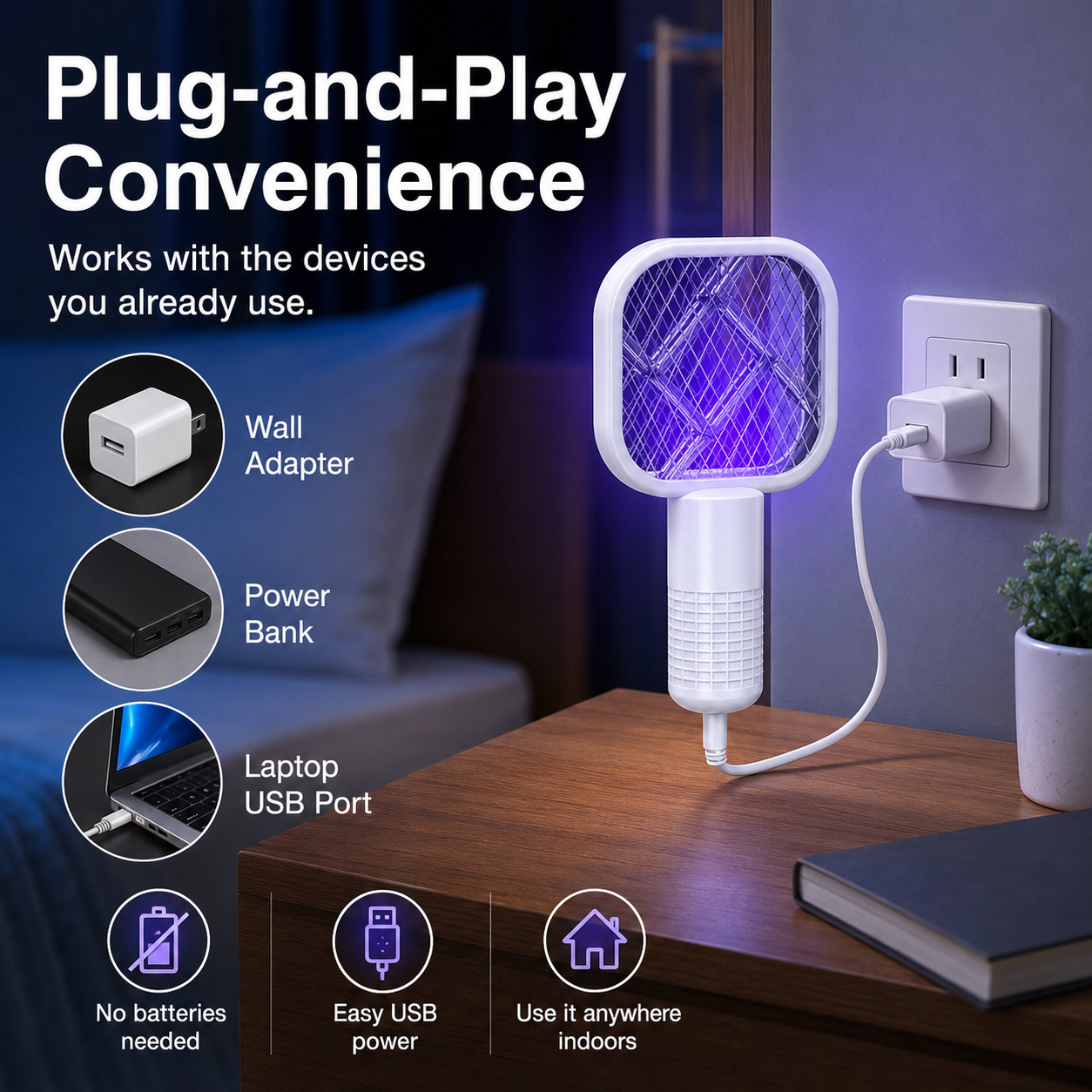 Mini Portable Mosquito Zapper