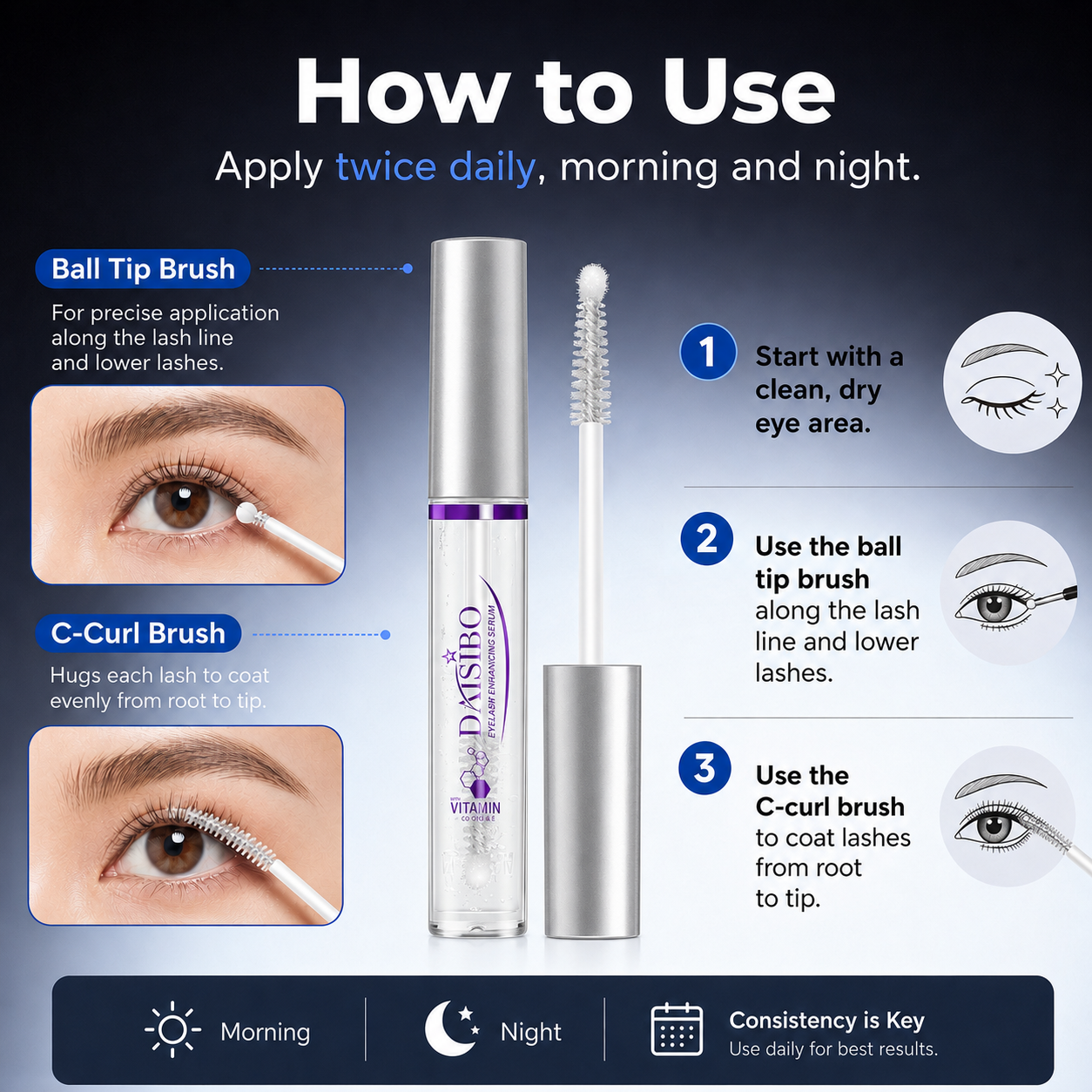 Eyelash Growth Serum
