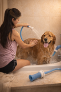 Pet Shower Sprayer Attachment – Perfect for Dog Baths & Grooming