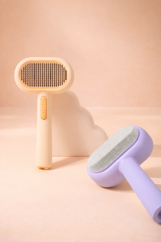 Multi-Function Pet Grooming Brush Set – Soft & Durable for Cats and Dogs
