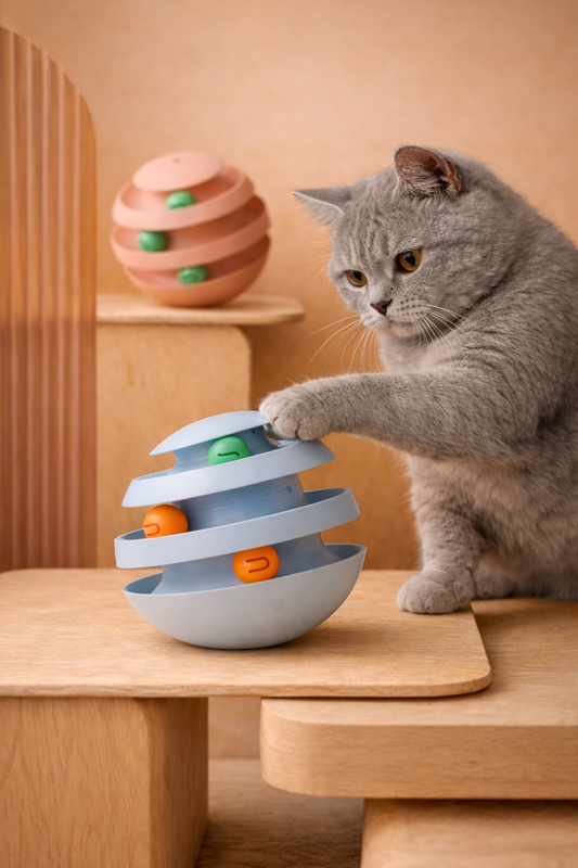 Interactive Cat Puzzle Toy – Fun and Engaging for Cats
