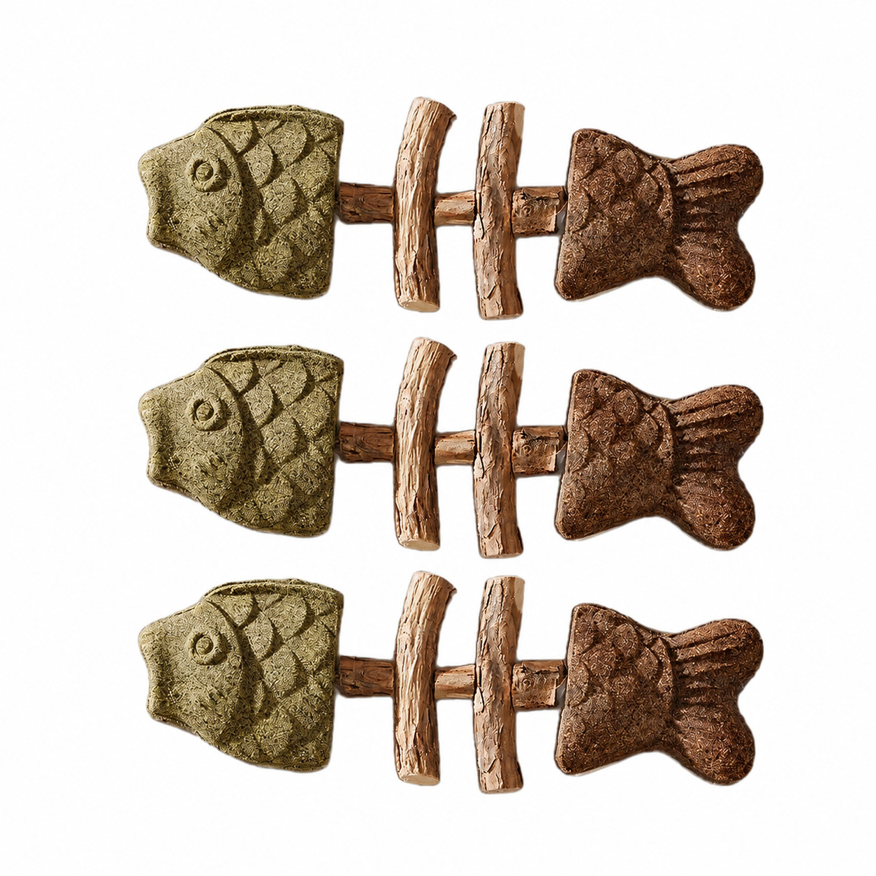 Natural Catnip & Silvervine Chew Toy