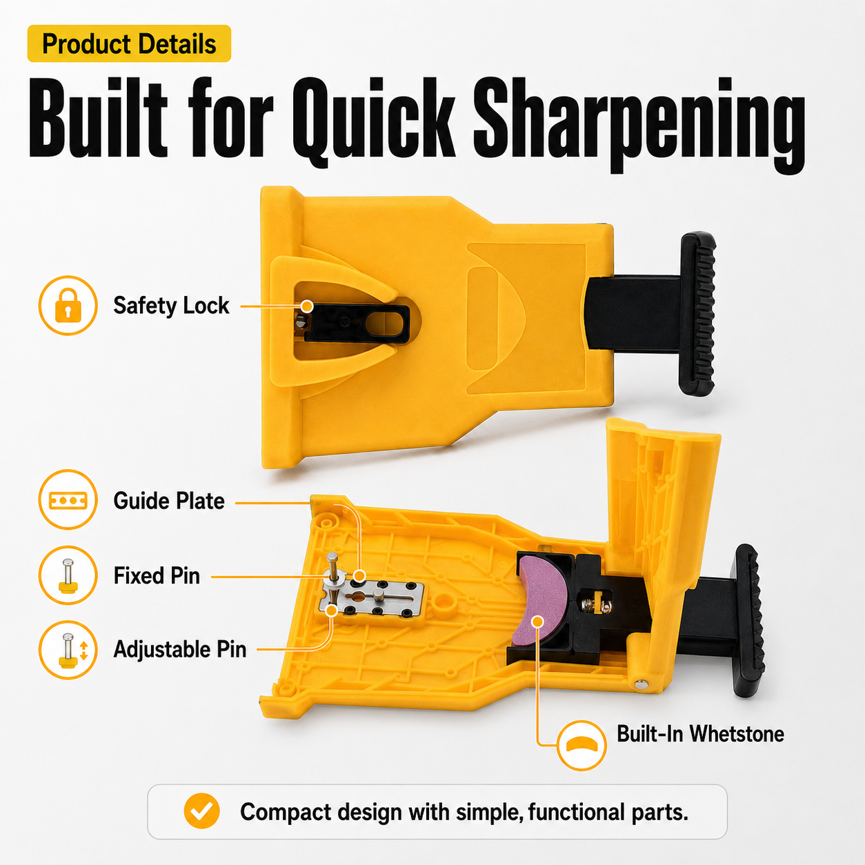 Portable Teeth Chainsaw Sharpener