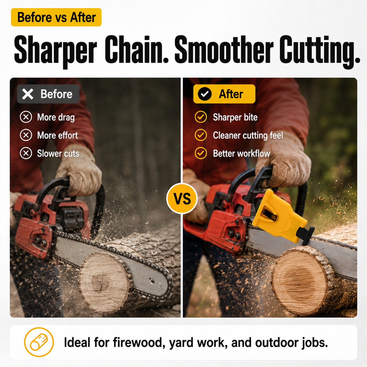 Portable Teeth Chainsaw Sharpener