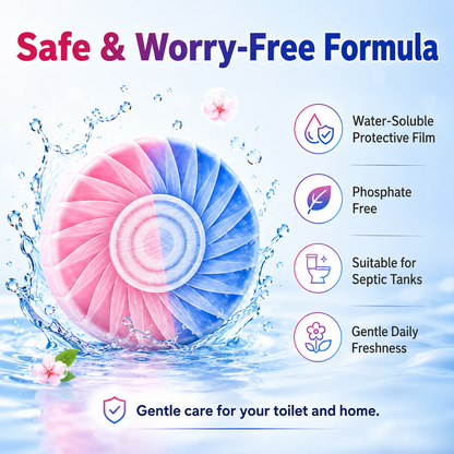 Dual-Color Toilet Bowl Cleaner