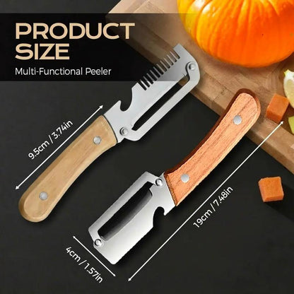 5-in-1 Stainless Steel Peeler Set