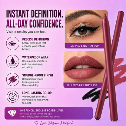 12 Color Eyeliner Pencil