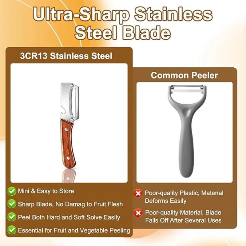 5-in-1 Stainless Steel Peeler Set