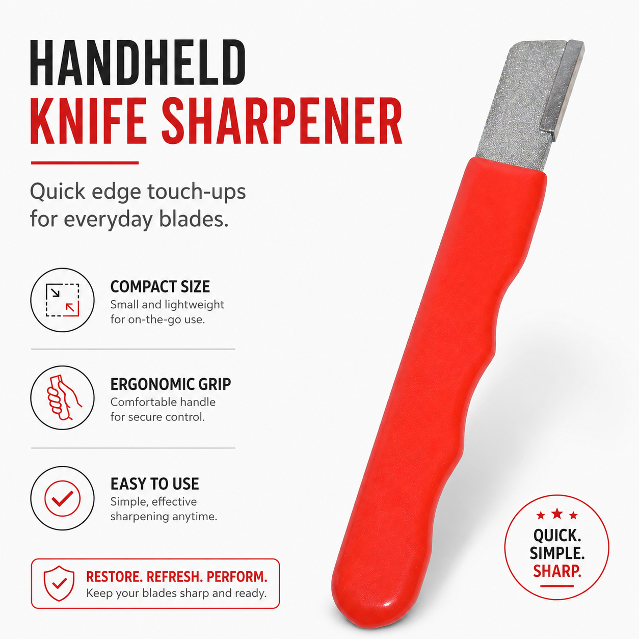 Handheld Knife Sharpener